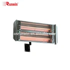 Carbon crystal infrared blanket hanging solar powered electric heater