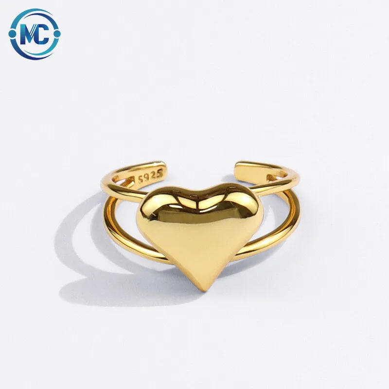 2021 New Fashion Charm Adjustable 18K Gold Plated Love Heart Rings For Women Gift, As the picture
2021 New Fashion Charm Adjustable 18K Gold Plated Love Heart Rings For Women Gift, As the picture