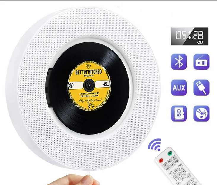Best Portable CD player Blue-tooth Speaker with Remote Wall Mounted CD Player with USB function Home theater for movies vedios
Best Portable CD player Blue-tooth Speaker with Remote Wall Mounted CD Player with USB function Home theater for movies vedios
