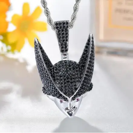 Dragon Ball Character Cell Lightning Salu Pendant Necklace Iced Out Cubic Zircon Hip Hop Jewelry, Gold,silver,black
Dragon Ball Character Cell Lightning Salu Pendant Necklace Iced Out Cubic Zircon Hip Hop Jewelry, Gold,silver,black