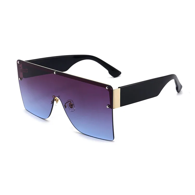 2021Frameless Oversized One Piece Lens Sunglasses Fashion Summer Hot Selling Rimless Women Men UV400 Sun Glasses
2021Frameless Oversized One Piece Lens Sunglasses Fashion Summer Hot Selling Rimless Women Men UV400 Sun Glasses