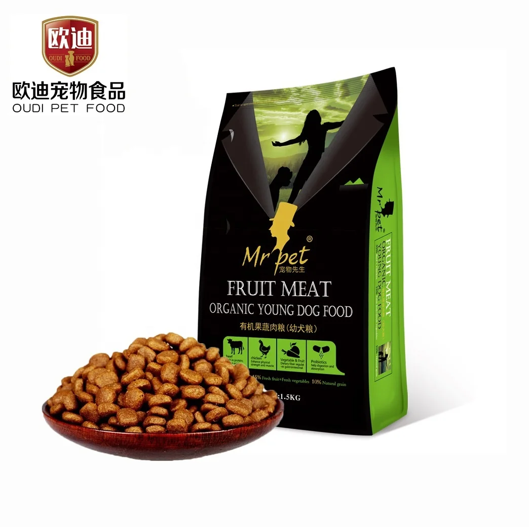 OEM ODM Oudi brand Mr.pet series vegetable and fruit organic puppy dog food dry pet
OEM ODM Oudi brand Mr.pet series vegetable and fruit organic puppy dog food dry pet