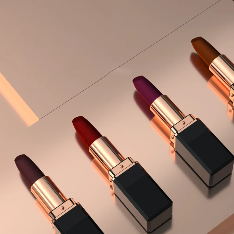 2021 New matte lipstick custom logo metal tube lipstick waterproof long lasting red lipstick makeup
2021 New matte lipstick custom logo metal tube lipstick waterproof long lasting red lipstick makeup
