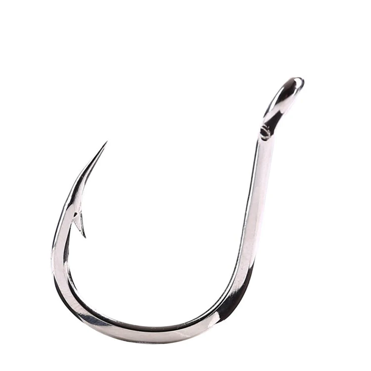 Wholesale New fishing hook high carbon steel hook High-end silver jig fishing hook, Metallic
Wholesale New fishing hook high carbon steel hook High-end silver jig fishing hook, Metallic