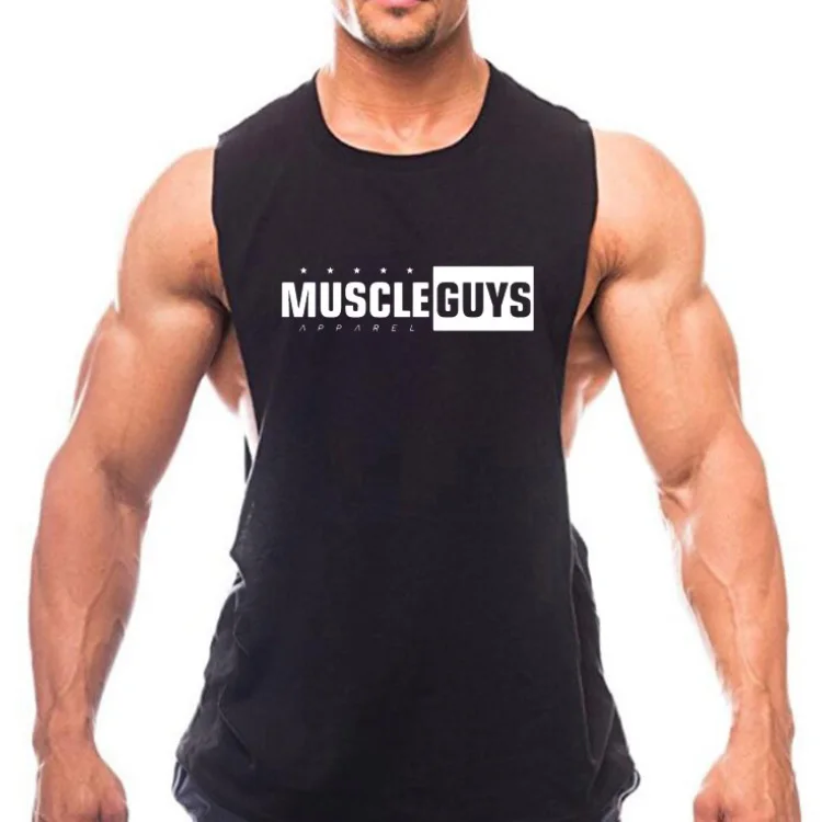 New men summer Muscular man elastic force Breathable GYM clothes printing letter Fitness jogging Loose sleeveless Tees vest, Colors
New men summer Muscular man elastic force Breathable GYM clothes printing letter Fitness jogging Loose sleeveless Tees vest, Colors