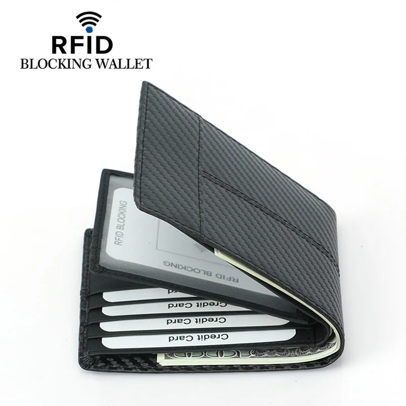 Minimalist Men's RFID Carbon Fiber wallet with Cash Strap Slim Aluminum Wallet Wholesale
Minimalist Men's RFID Carbon Fiber wallet with Cash Strap Slim Aluminum Wallet Wholesale