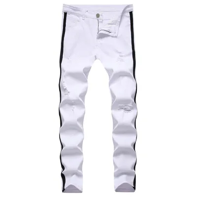 Factory Wholesale Demin Pencil Pants Stylish Skinny Ripped Men Fashion Jeans, Light blue,white,gray,black
Factory Wholesale Demin Pencil Pants Stylish Skinny Ripped Men Fashion Jeans, Light blue,white,gray,black