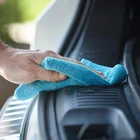 Premium quality 30cm*30cm warp knitted long pile microfiber car wash towel for cleaning