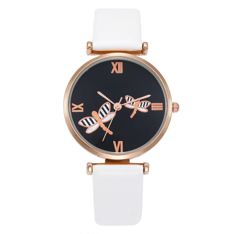 New animal design ladies fashion double dragonfly belt casual quartz watch student couple ladies watch reloj, 6 colors
New animal design ladies fashion double dragonfly belt casual quartz watch student couple ladies watch reloj, 6 colors