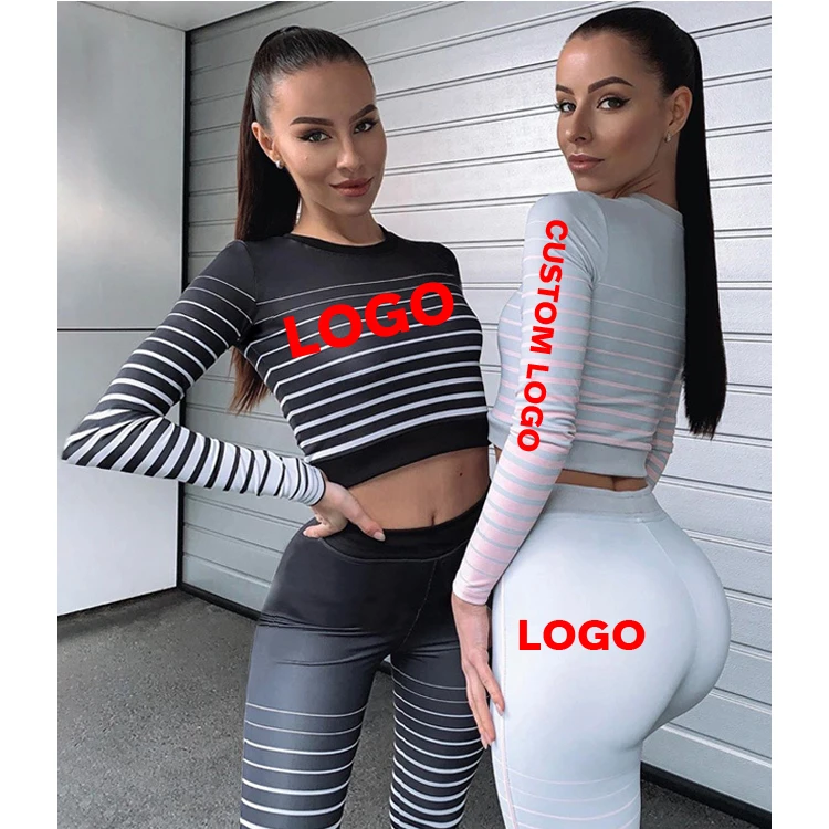 Stripe Female Sport Suit Women Fitness Clothing Sport Wear Yoga Set Gym Jogging Suits Sportswear Running Leggings Women Set, Color avaliable
Stripe Female Sport Suit Women Fitness Clothing Sport Wear Yoga Set Gym Jogging Suits Sportswear Running Leggings Women Set, Color avaliable
