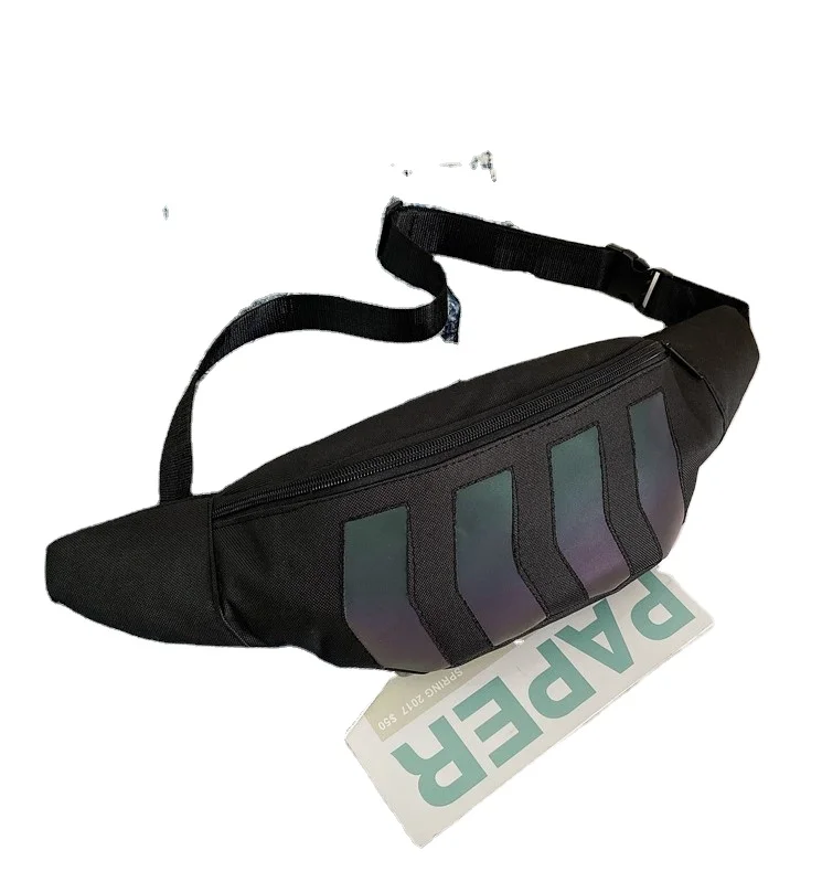 Tuhi tiaodi bag female hip hop Street trend reflection dead fly riding waist bag
Tuhi tiaodi bag female hip hop Street trend reflection dead fly riding waist bag
