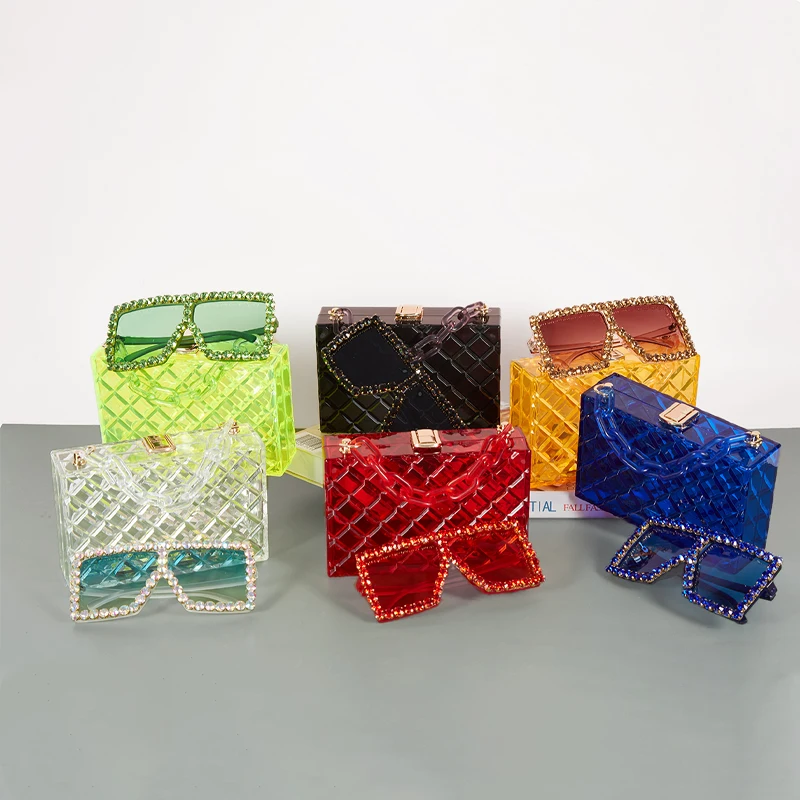 Transparent Clear Clutch Bag Handbags Women Hand Bag Acrylic Purse And Shades Set Purse With Sunglasses
Transparent Clear Clutch Bag Handbags Women Hand Bag Acrylic Purse And Shades Set Purse With Sunglasses