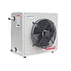 Hot water air heater fan for industrial, greenhouse, poultry house