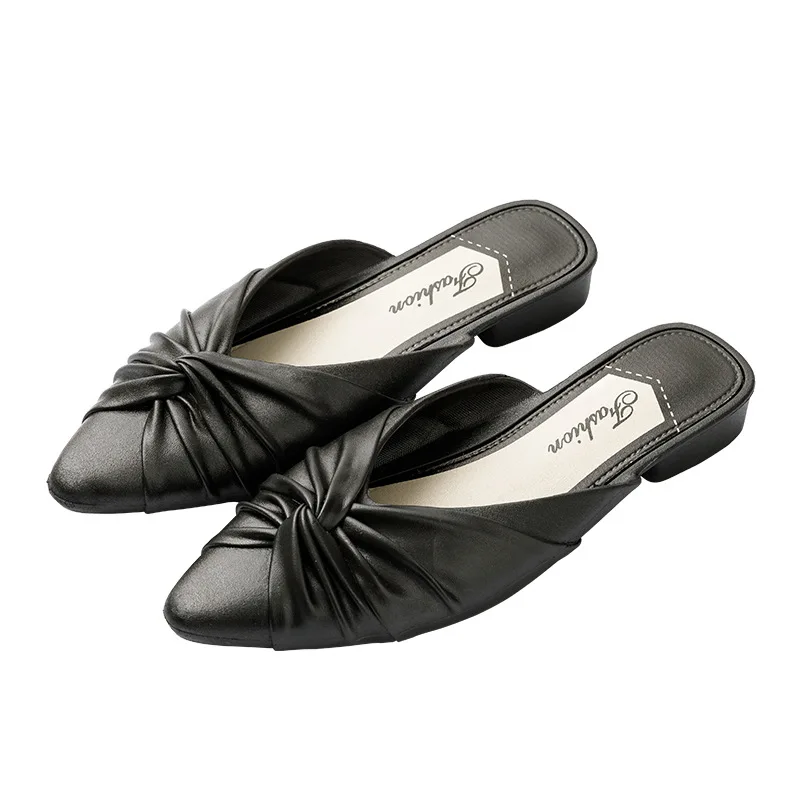Wholesale custom 2021 New style women's sandals Fashion light-weight low-heels pointed toe women's slippers, Customized color
Wholesale custom 2021 New style women's sandals Fashion light-weight low-heels pointed toe women's slippers, Customized color