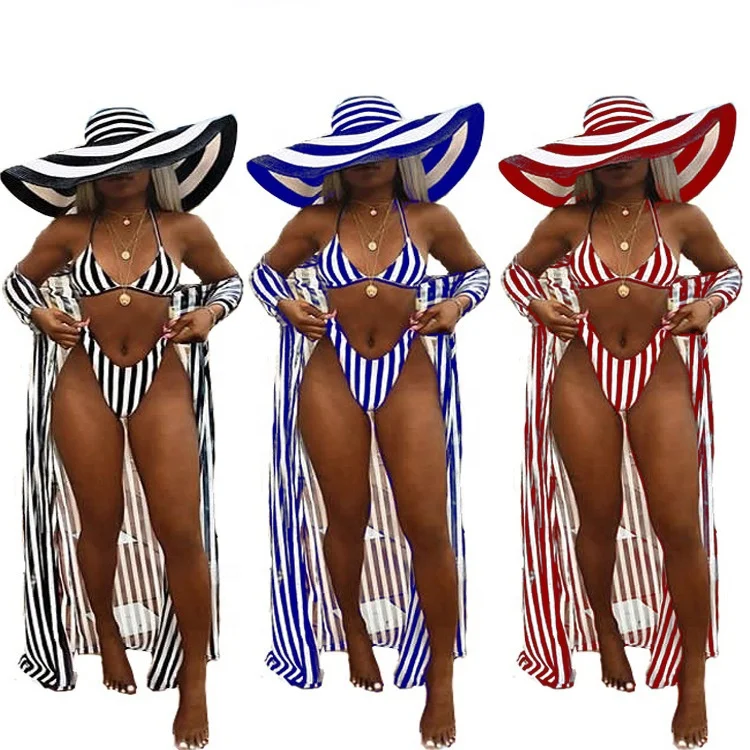 LW Summer Striped Printed Split Bathing Suit Set 2021 Cardigan Short Sleeve Swimwear 3 piece bikini set swimsuit with cover ups, Photo
LW Summer Striped Printed Split Bathing Suit Set 2021 Cardigan Short Sleeve Swimwear 3 piece bikini set swimsuit with cover ups, Photo