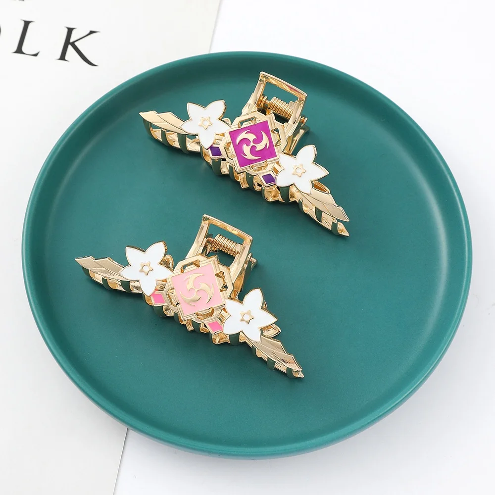 Genshin Impact Series Big Hair Clip Cartoon Anime Alloy Hair Claw Clip For Thick Hair Gold Metal For Women
Genshin Impact Series Big Hair Clip Cartoon Anime Alloy Hair Claw Clip For Thick Hair Gold Metal For Women