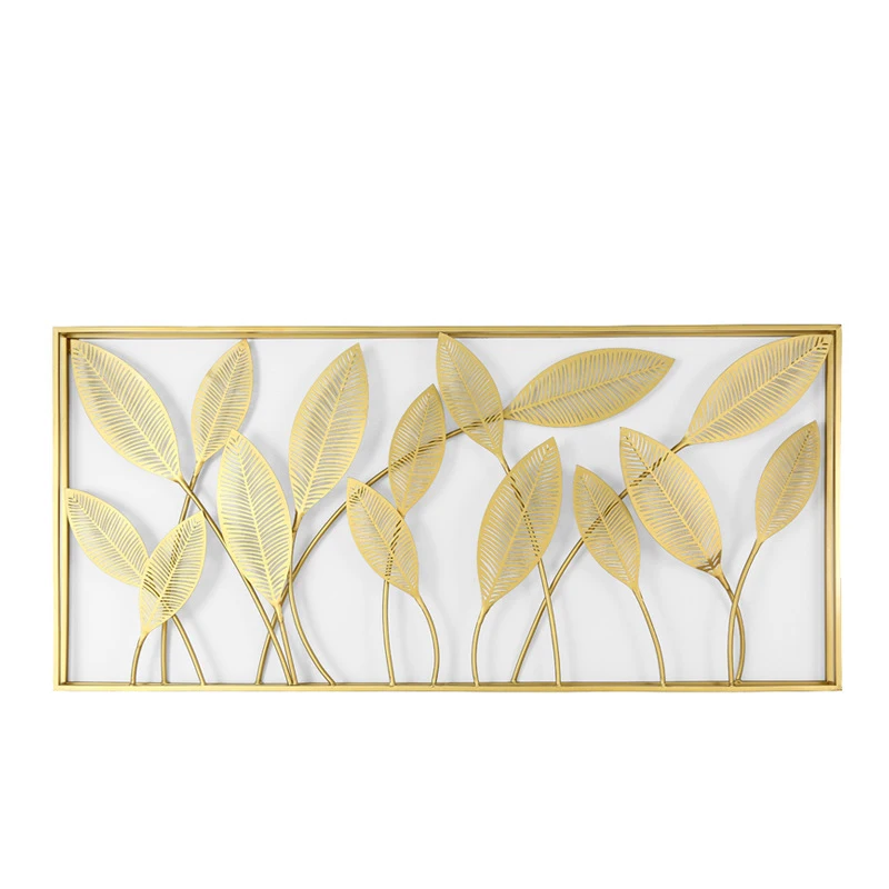 Modern Home Art New Chinese Leaf Wrought Iron Background Crafts Hanging Metal Wall decor
Modern Home Art New Chinese Leaf Wrought Iron Background Crafts Hanging Metal Wall decor