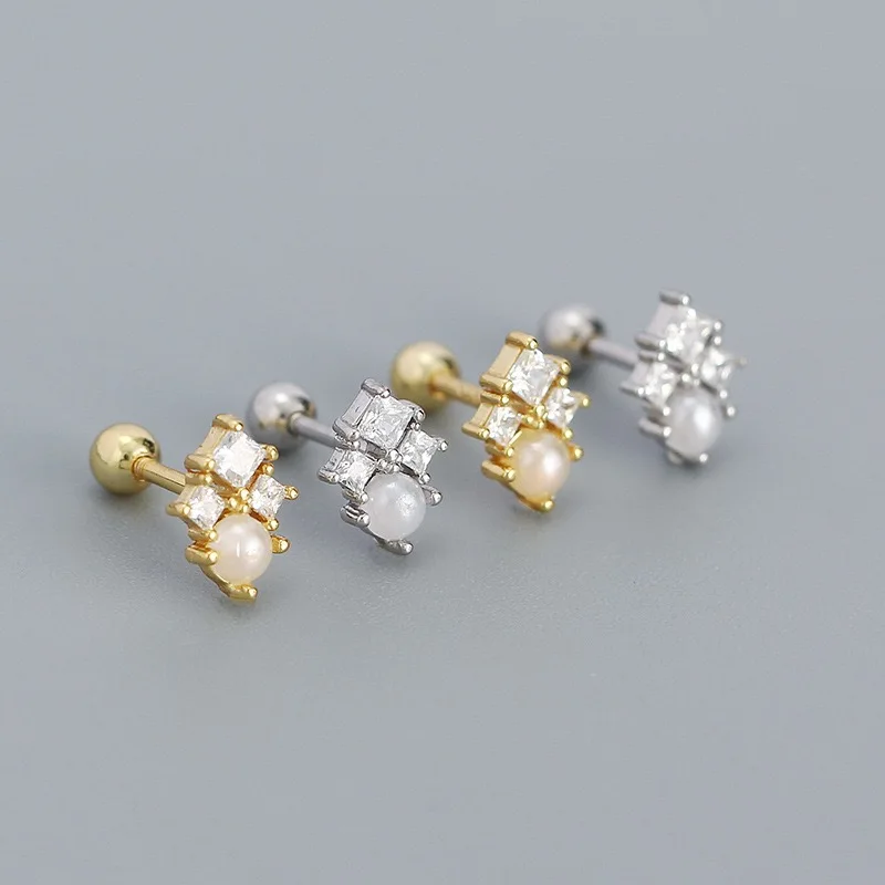 new 925 sterling silver pearl cz diamond screwbacks stud earring jewelry gold plated sterling silver stud earrings for women
new 925 sterling silver pearl cz diamond screwbacks stud earring jewelry gold plated sterling silver stud earrings for women