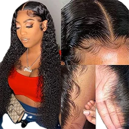 12A 150%density HD Lace Frontal Wig Water Wave Wigs For Black Women Human Hair pre plucked Transparent Lace Wig
12A 150%density HD Lace Frontal Wig Water Wave Wigs For Black Women Human Hair pre plucked Transparent Lace Wig