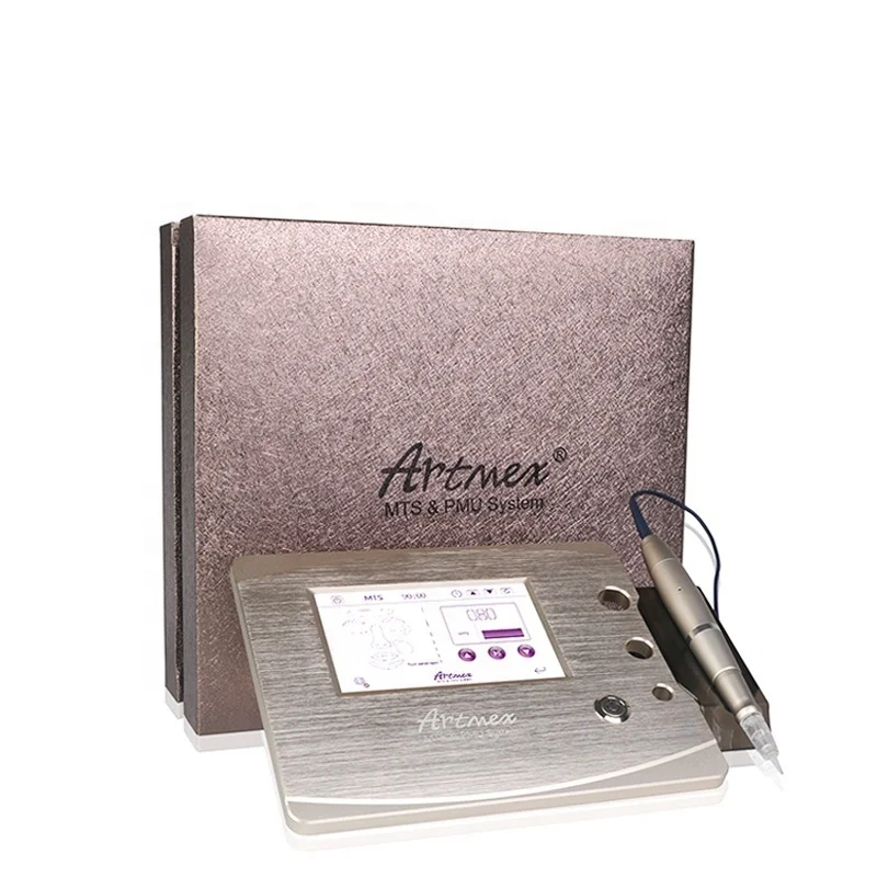 Professional champagne gold rotary tattoo Digital Permanent Makeup Machine artmex V7 dr pen with 12 needle Head For Skin Care
Professional champagne gold rotary tattoo Digital Permanent Makeup Machine artmex V7 dr pen with 12 needle Head For Skin Care