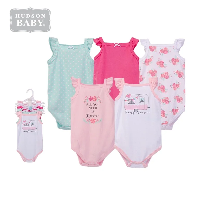 Hot Sale Hudson Baby Bodysuit Set Baby Girls Vest Rompers 100% Cotton, Picture shown
Hot Sale Hudson Baby Bodysuit Set Baby Girls Vest Rompers 100% Cotton, Picture shown