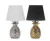 hot selling ceramic pineapple desk table lamp