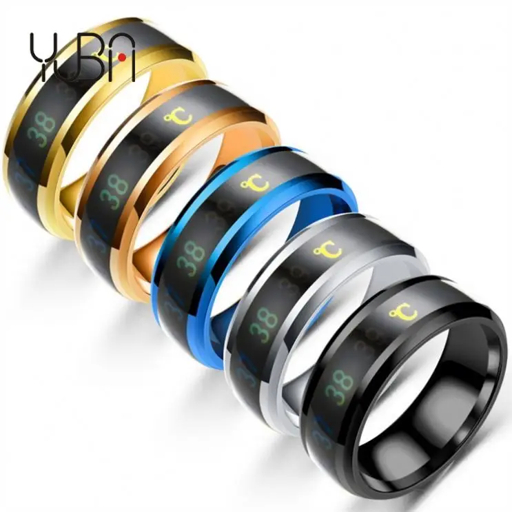Hot sale Technology Jewelry Temperature Measuring Smart Ring Titanium Steel Intelligent Sensor Body Temperature Smart Ring
Hot sale Technology Jewelry Temperature Measuring Smart Ring Titanium Steel Intelligent Sensor Body Temperature Smart Ring