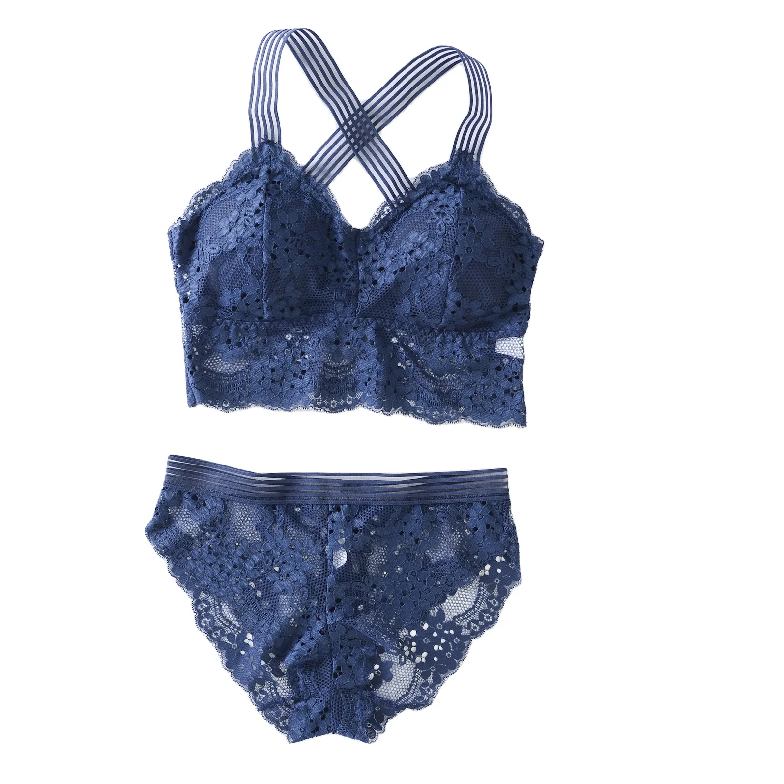 2021 Factory New-style Ladies Sexy Lace Gather Underwear Bra Set Thin Cotton Cup Bra and Panties Lace Lingerie Bra Set
2021 Factory New-style Ladies Sexy Lace Gather Underwear Bra Set Thin Cotton Cup Bra and Panties Lace Lingerie Bra Set