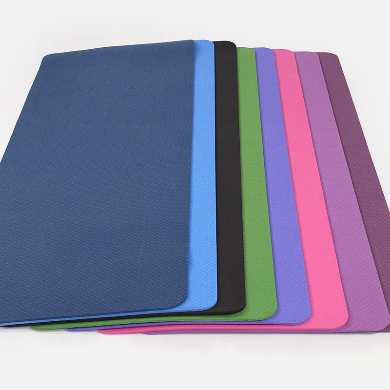 Yoga Stretching Mat Best Quality Yoga Mat Tpe 8mm Grey Yoga Mat Tpe Anti Slip, 11 colors and customizable
Yoga Stretching Mat Best Quality Yoga Mat Tpe 8mm Grey Yoga Mat Tpe Anti Slip, 11 colors and customizable