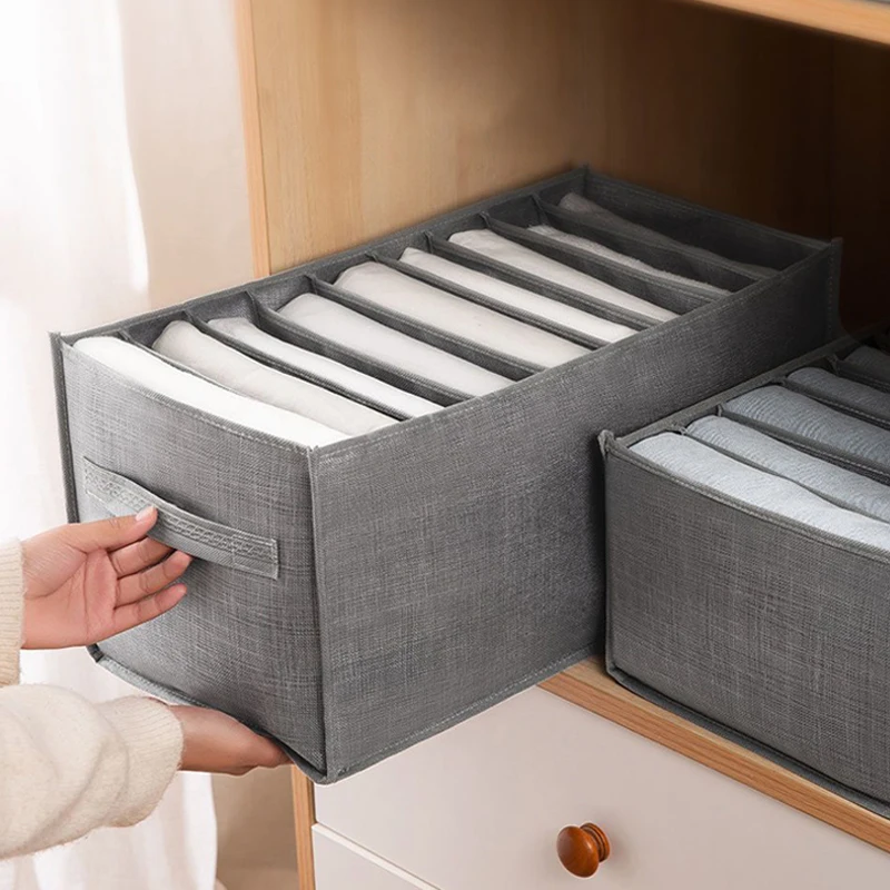 Hot Sale Clothes Organizer Wardrobe Jeans Storage Box Foldable Non woven Clothes And Toys Storage Box
Hot Sale Clothes Organizer Wardrobe Jeans Storage Box Foldable Non woven Clothes And Toys Storage Box