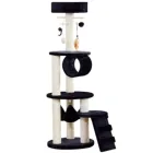 Petsbelle Original Design Mulit Level Pet Accessories Scratching Posts With Tunnel Cat Tree