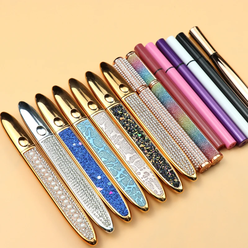 2021 Custom Logo Make Up Vendor Black Clear Waterproof Eyeliner Glue Pen Cosmetics OEM Sticky Colorful Adhesive Eyeliner, Black color
2021 Custom Logo Make Up Vendor Black Clear Waterproof Eyeliner Glue Pen Cosmetics OEM Sticky Colorful Adhesive Eyeliner, Black color