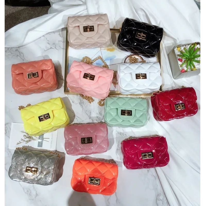 Summer mini cute jelly bag for kids messenger women hand bags shoulder chain handbag PVC Jelly handbags for kids girls purse, Customizable
Summer mini cute jelly bag for kids messenger women hand bags shoulder chain handbag PVC Jelly handbags for kids girls purse, Customizable