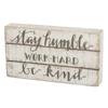 Primitives by Kathy Classic Box Sign 4 x 5-Inches You You Never Know What You Have Until It's Gone