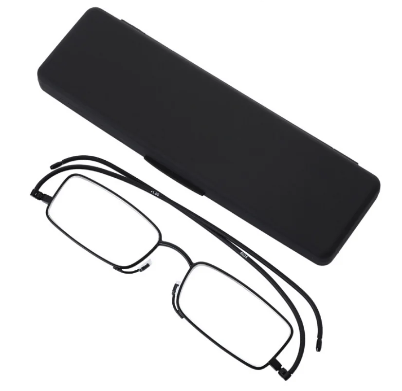 women mens Stock cheap reading glasses wire glasses folding rimless reading glasses With Case 
women mens Stock cheap reading glasses wire glasses folding rimless reading glasses With Case