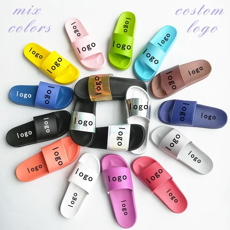 2020 pvc summer custom slipper casual slide sandal with logo custom logo embossed slides for women, Customized
2020 pvc summer custom slipper casual slide sandal with logo custom logo embossed slides for women, Customized