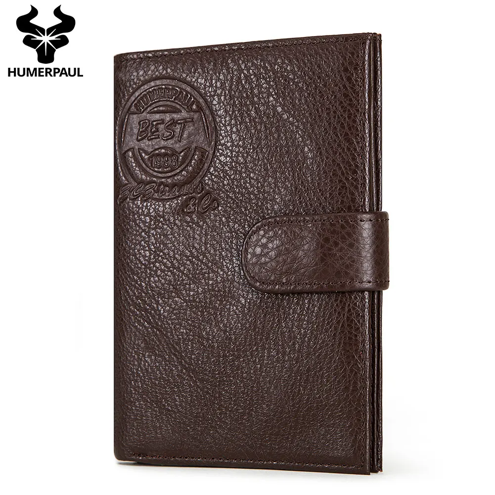HUMERPAUL Genuine Leather Card Wallet Holders Wallet Holder Coin Purse Dropship Luxury Mens Wallet Men Leather Passport Cover
HUMERPAUL Genuine Leather Card Wallet Holders Wallet Holder Coin Purse Dropship Luxury Mens Wallet Men Leather Passport Cover