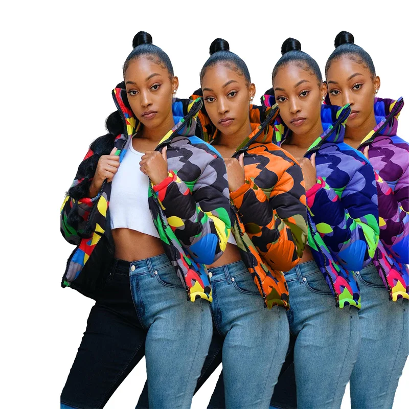 Designer Life Camouflage Bomber Down Crop Coats Winter Jacket For Unisex
Designer Life Camouflage Bomber Down Crop Coats Winter Jacket For Unisex