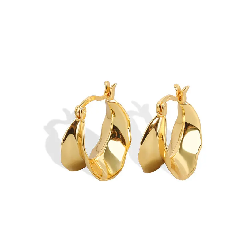Daidan Wholsale Jewelry Women Irregular Clip On Huggie Silver Gold Plated Hoop Earrings
Daidan Wholsale Jewelry Women Irregular Clip On Huggie Silver Gold Plated Hoop Earrings