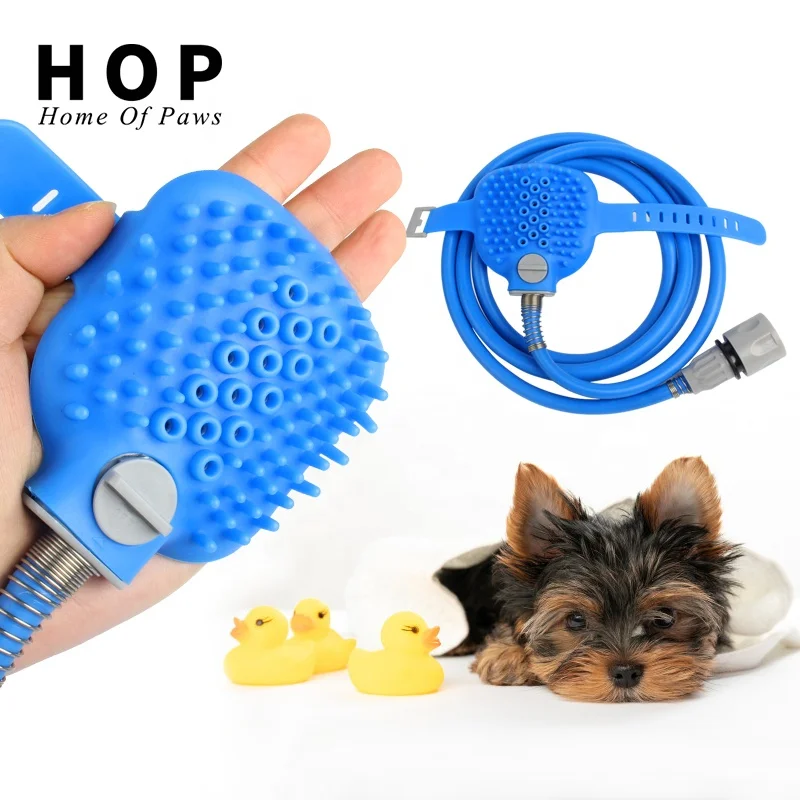 Factory Wholesale Multifunctional Pet Shower Massage Brush Dog Sprayer Water Bath Brush, Blue
Factory Wholesale Multifunctional Pet Shower Massage Brush Dog Sprayer Water Bath Brush, Blue