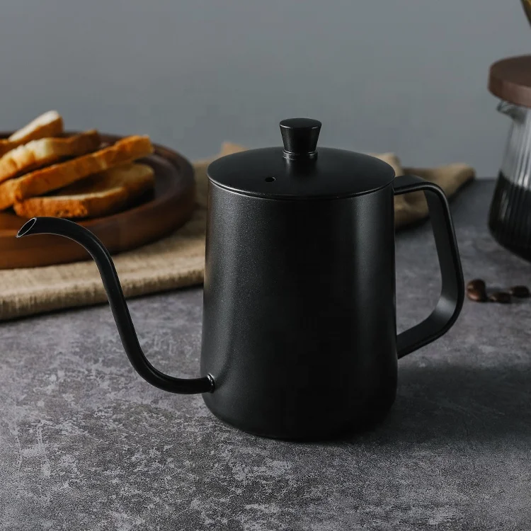 High quality hot selling V60 coffee set 600ml 304 stainless steel drip kettle Pour Over Coffee makers, Black color
High quality hot selling V60 coffee set 600ml 304 stainless steel drip kettle Pour Over Coffee makers, Black color