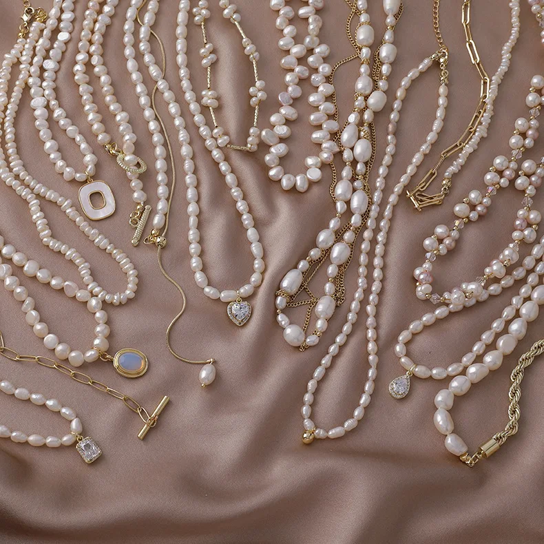 JOJO Fashion Retro Luxury Irregular Baroque Pearl Metal Charm Choker Pendant Necklaces Jewelry for Women
JOJO Fashion Retro Luxury Irregular Baroque Pearl Metal Charm Choker Pendant Necklaces Jewelry for Women
