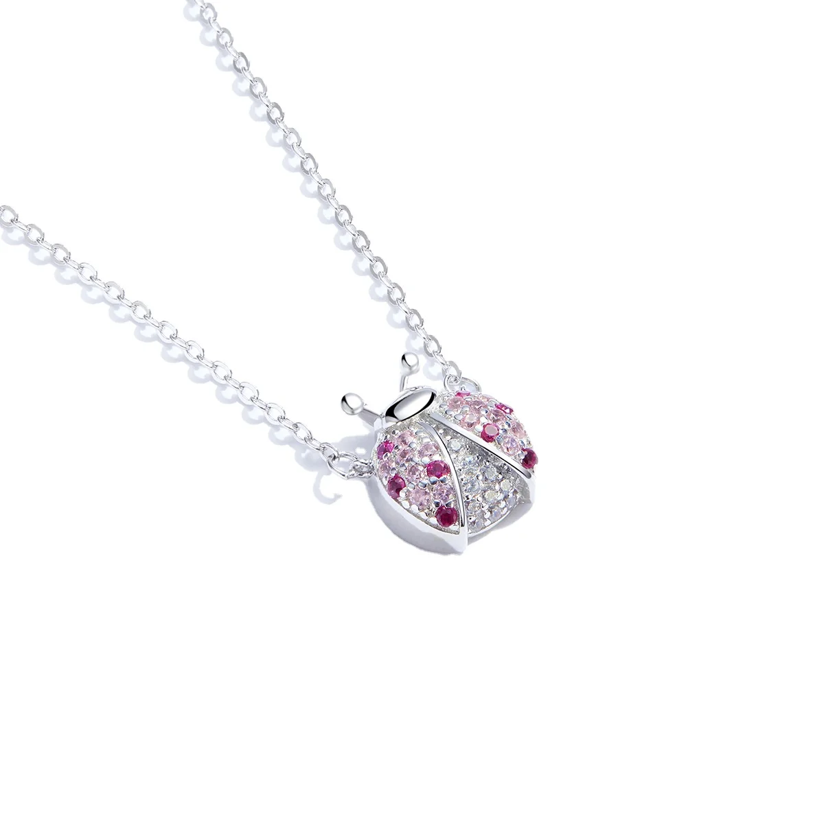 Beautiful 925 Sterling Silver Pink Cz Ladybug Insect Cute Charms Necklace
Beautiful 925 Sterling Silver Pink Cz Ladybug Insect Cute Charms Necklace