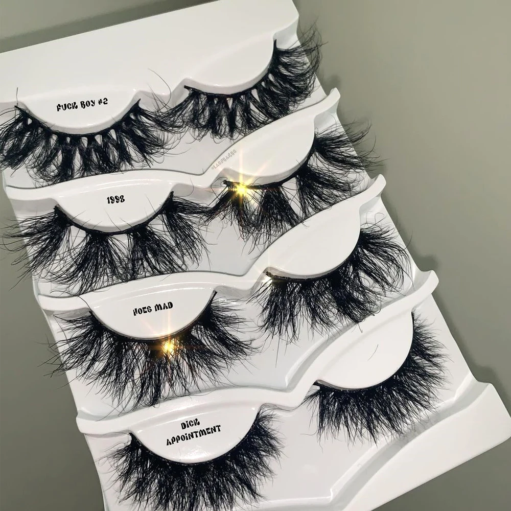 FADVAN Fluffy 25mm Mink Eyelash Bulk Lasheswholesale Vendor Natural False Eyelashes 3D Real Mink Lashes Wispy 25mm Eyelashes, Custom color
FADVAN Fluffy 25mm Mink Eyelash Bulk Lasheswholesale Vendor Natural False Eyelashes 3D Real Mink Lashes Wispy 25mm Eyelashes, Custom color