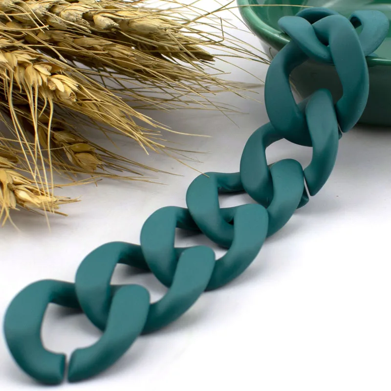Wholesale high quality fashion design cheap price plastic resin bag chain custom DIY matte acrylic chain, Transparent
Wholesale high quality fashion design cheap price plastic resin bag chain custom DIY matte acrylic chain, Transparent