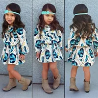 European Kids Baby Girls Blue Flower Cotton Elegant Dress Long Sleeve A-Line Dress 2019 Spring Autumn Party Dresses Clothes
European Kids Baby Girls Blue Flower Cotton Elegant Dress Long Sleeve A-Line Dress 2019 Spring Autumn Party Dresses Clothes