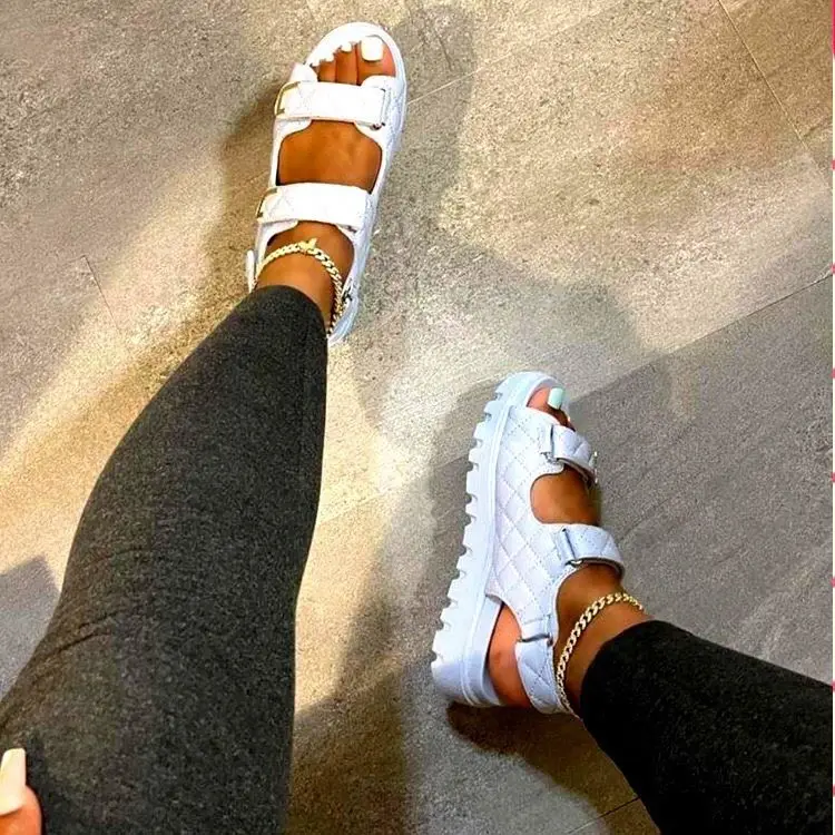 2022 hot sale daily outdoor popular womens casual shoes fashion thick bottom solid color plus size sandals, Black, white, green, brown
2022 hot sale daily outdoor popular womens casual shoes fashion thick bottom solid color plus size sandals, Black, white, green, brown