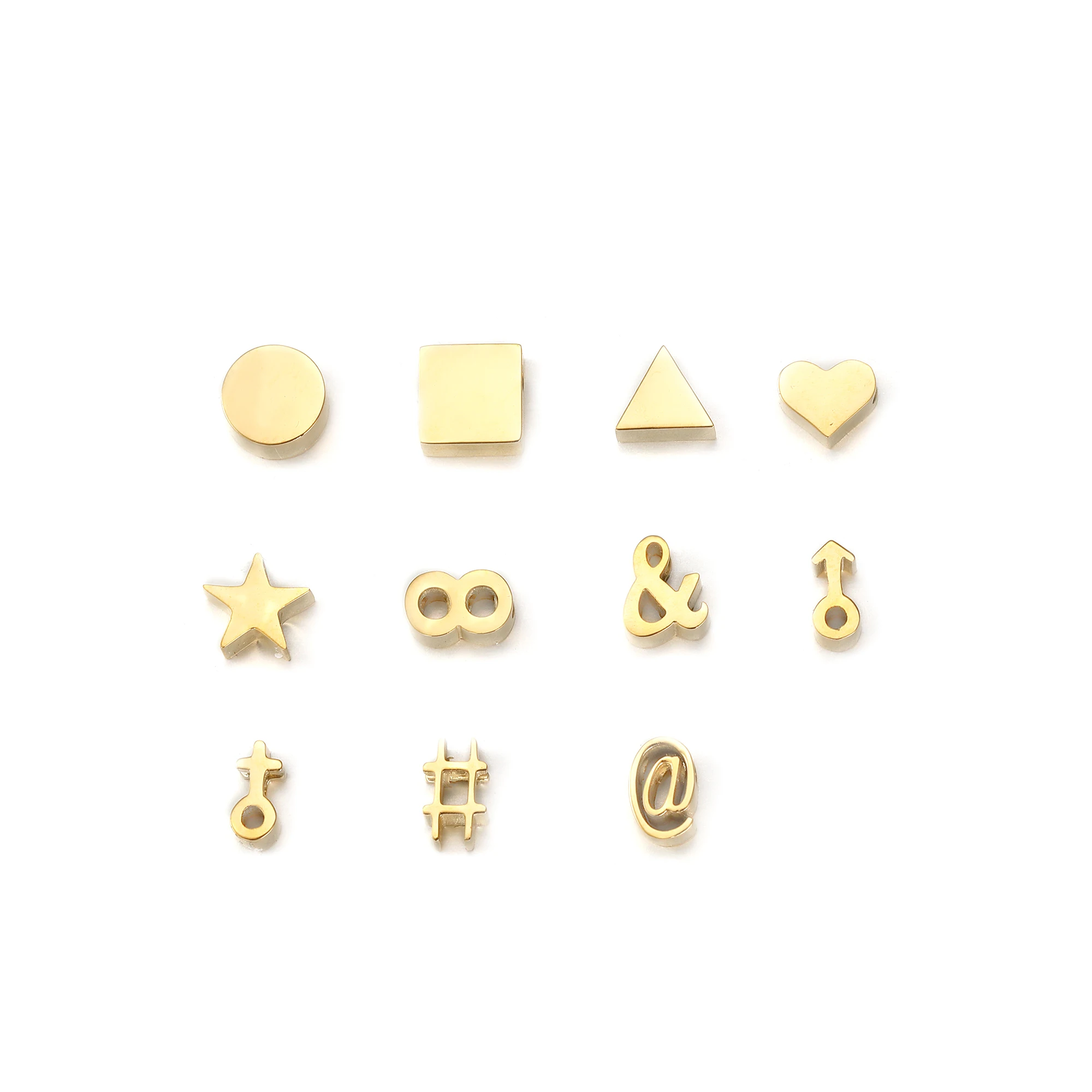 JUJIE 316L stainless steel heart start triangle shaped pendant charm for necklace making jewelry, Silver/gold/rose gold
JUJIE 316L stainless steel heart start triangle shaped pendant charm for necklace making jewelry, Silver/gold/rose gold