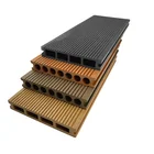 Decking Wpc Round Hollow Wood Plastic Composite Decking Waterproof Outdoor WPC Decking Floor