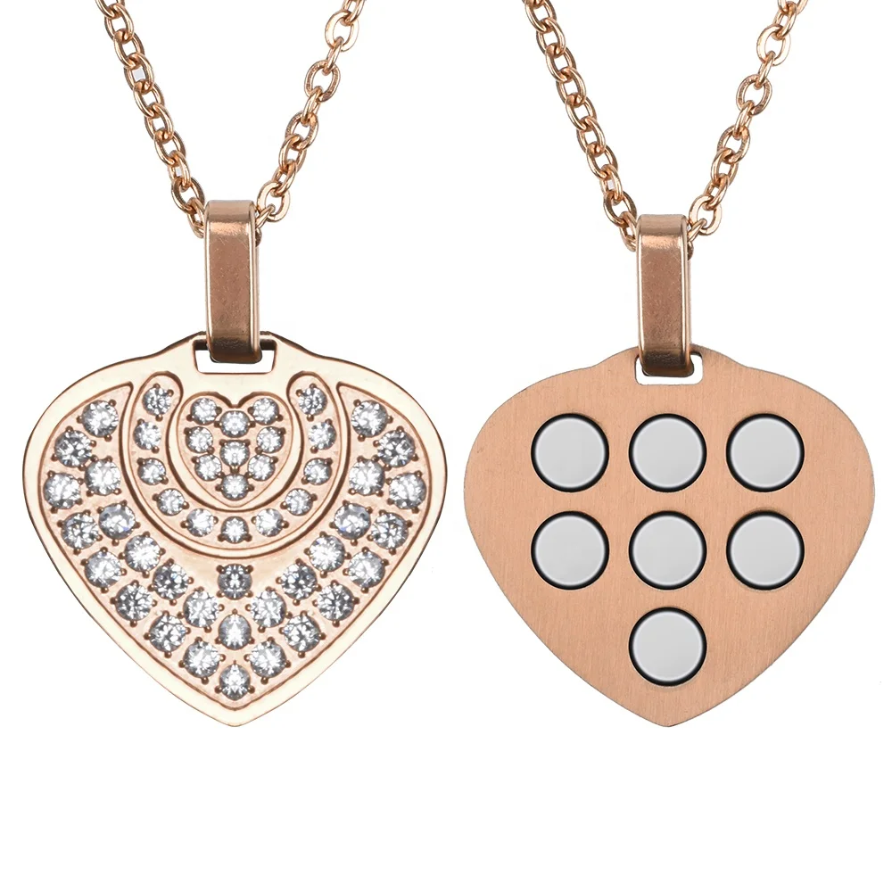3 Colors Heart Crystal Japanese Magnetic Quantum Scalar Energy Powder Pendant Necklace
3 Colors Heart Crystal Japanese Magnetic Quantum Scalar Energy Powder Pendant Necklace